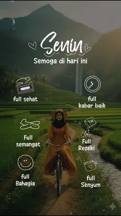 Senin semangat