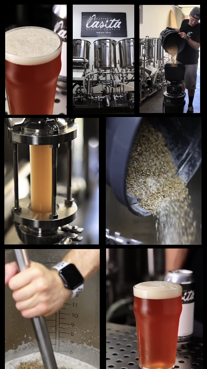Plantilla de video de cerveza