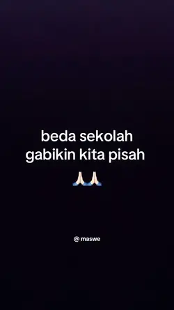 GA BIKIN KITA PISAH 