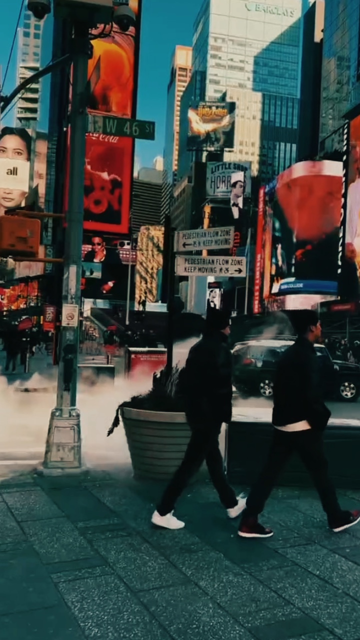 City vlog slowmotion