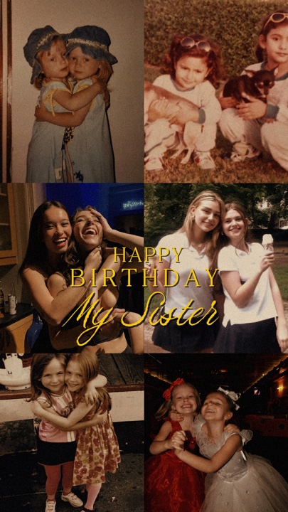 HPBD meine Schwester
