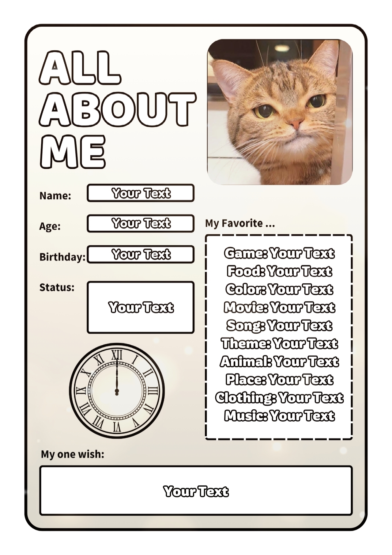 All About Me