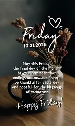 Friday, October 31