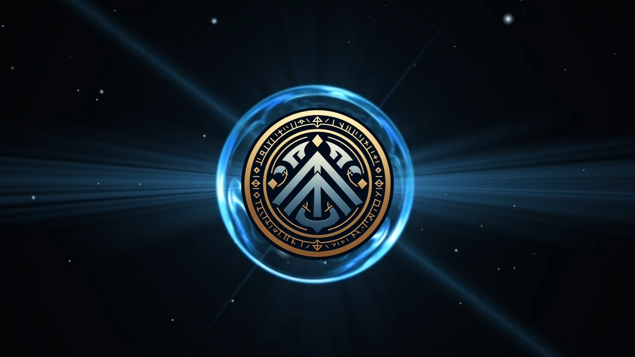 Logotipo de introducción épica