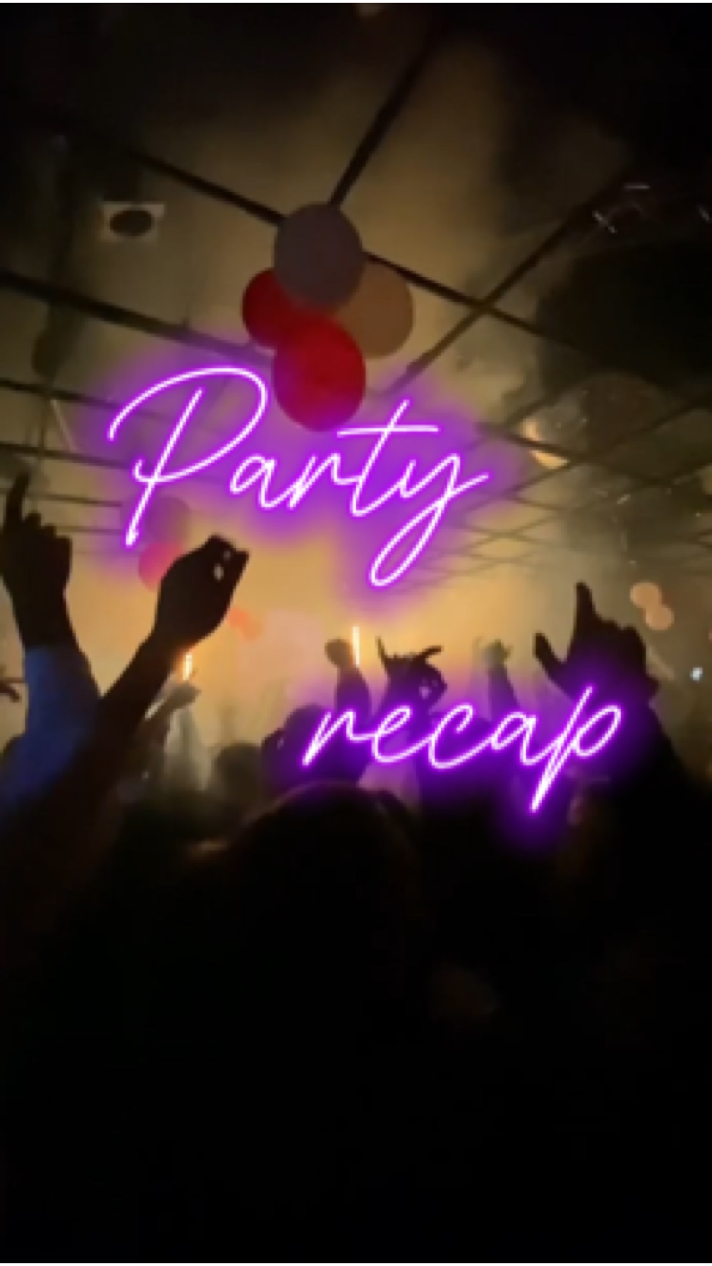 Resumen de la fiesta