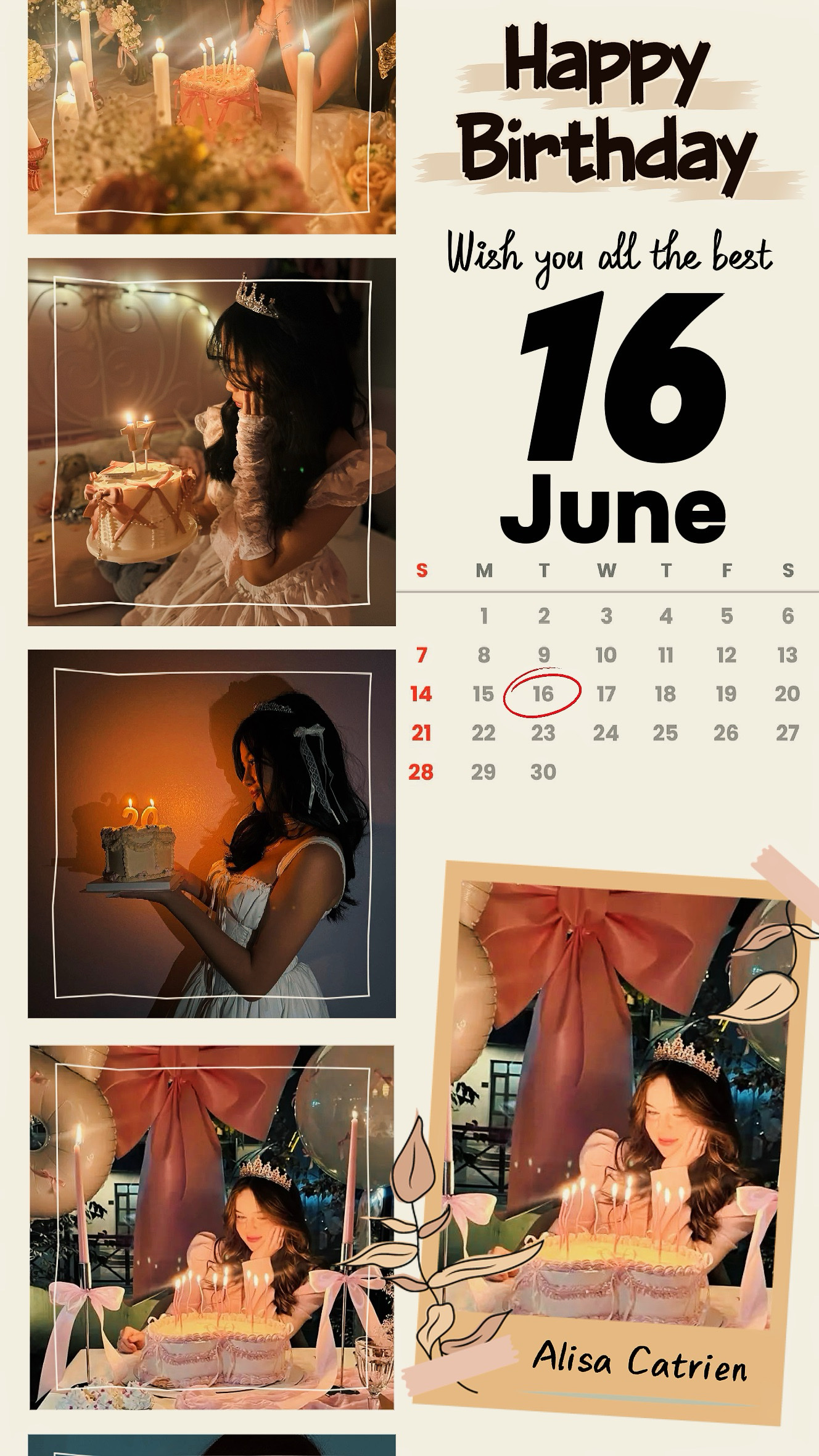 HBD 16 JUNE 2026