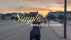 beautiful sunset 