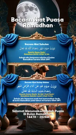 Niat Puasa Ramadhan
