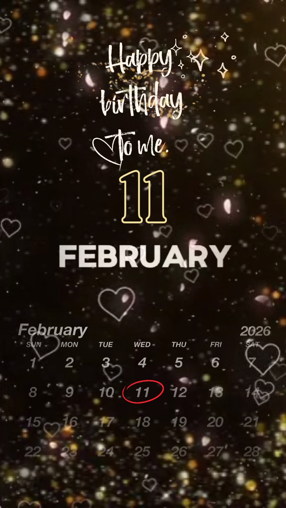HBD 11th FEBRUARY