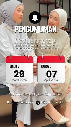 pengumuman libur