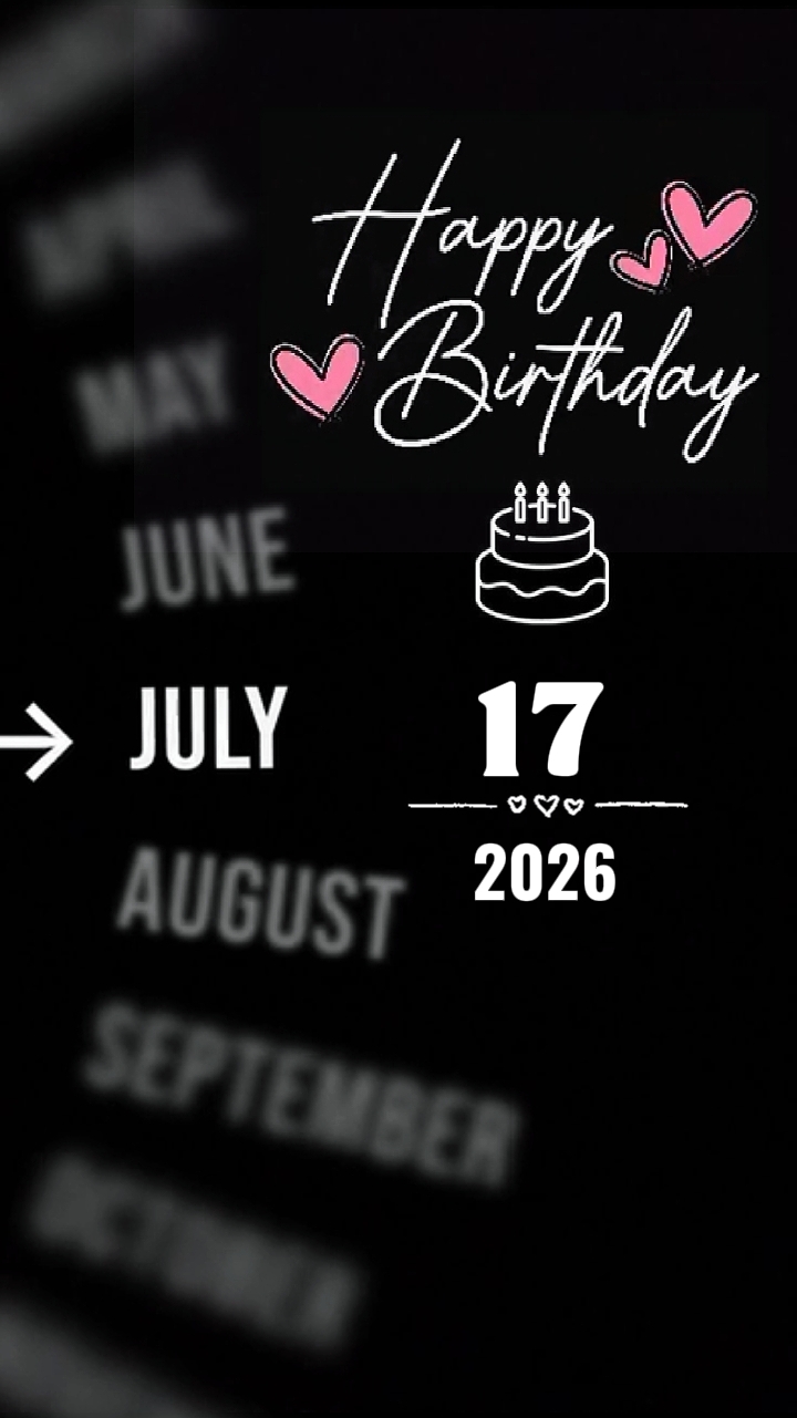 ULANG TAHUN 17 JULI 
