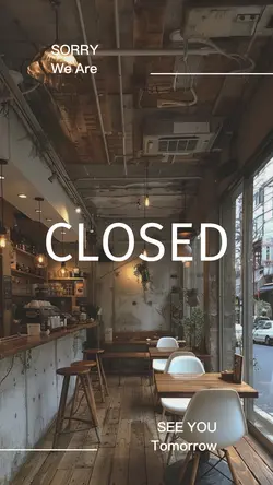 Sorry We Are Closed