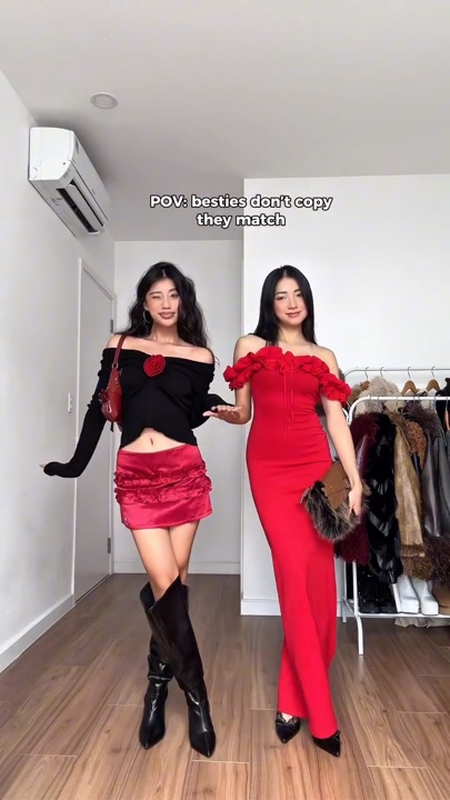 outfit with bestie