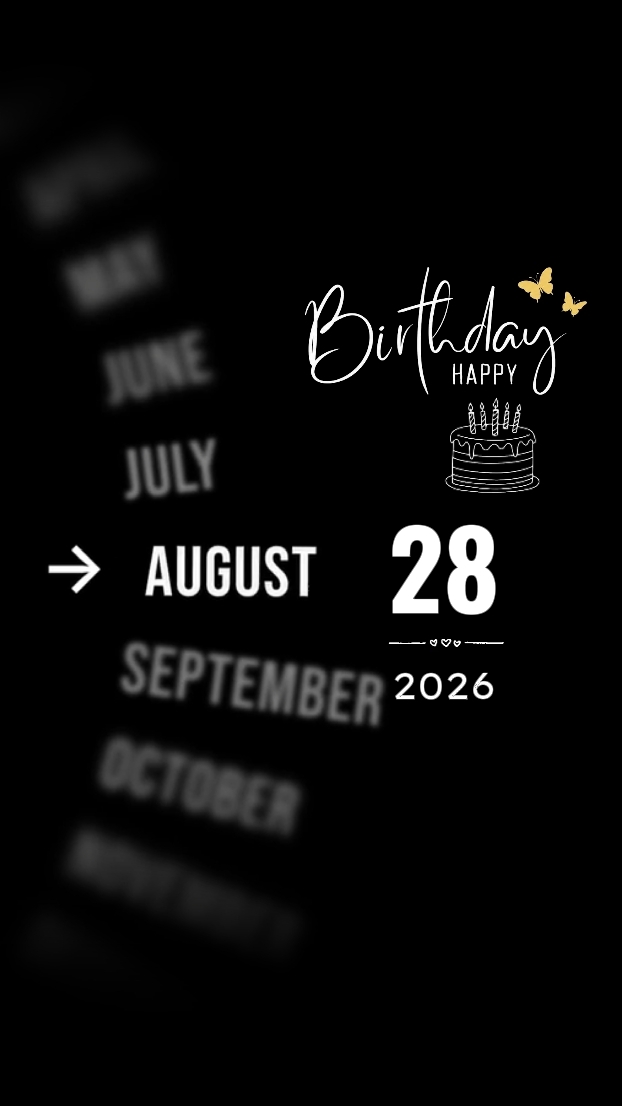 BDAY DAUGHTER 28 AUG