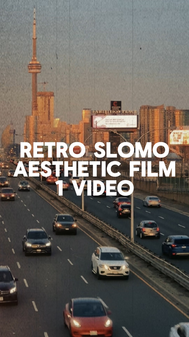 Cámara lenta retro