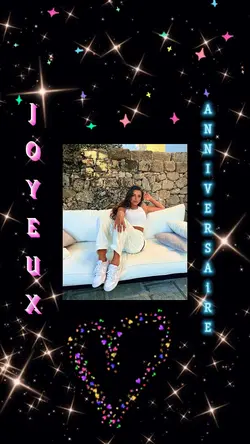 Joyeux anniversaire💝