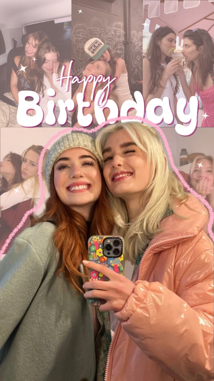 collage d'anniversaire