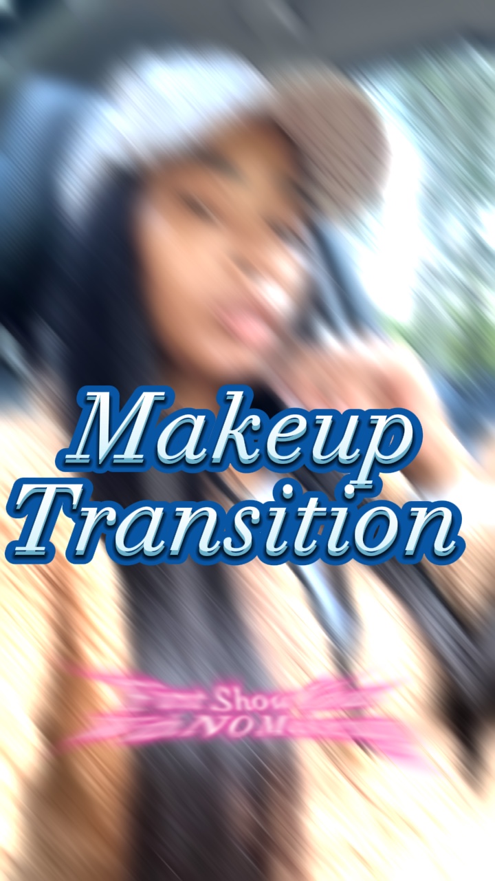 Kein Make-up ➡️Make-up 
