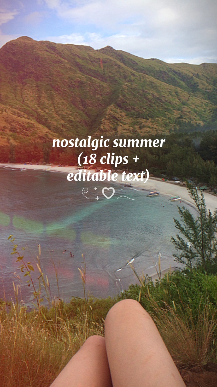 nostalgic summer