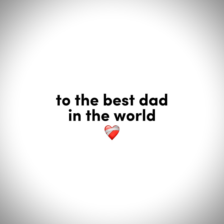 DÍA DEL PADRE ❤️‍🩹