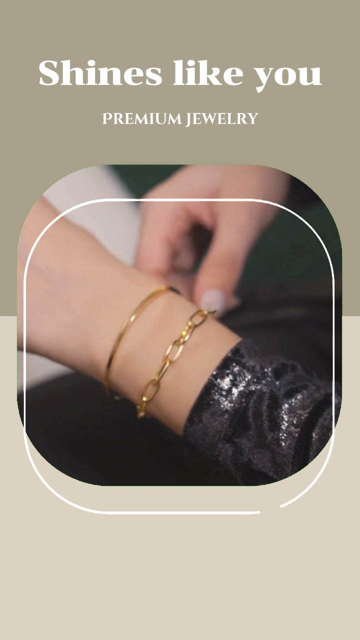 Promo de bijoux minimalistes beiges