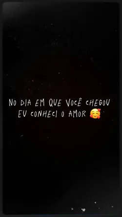 Eu conheci o ❤️