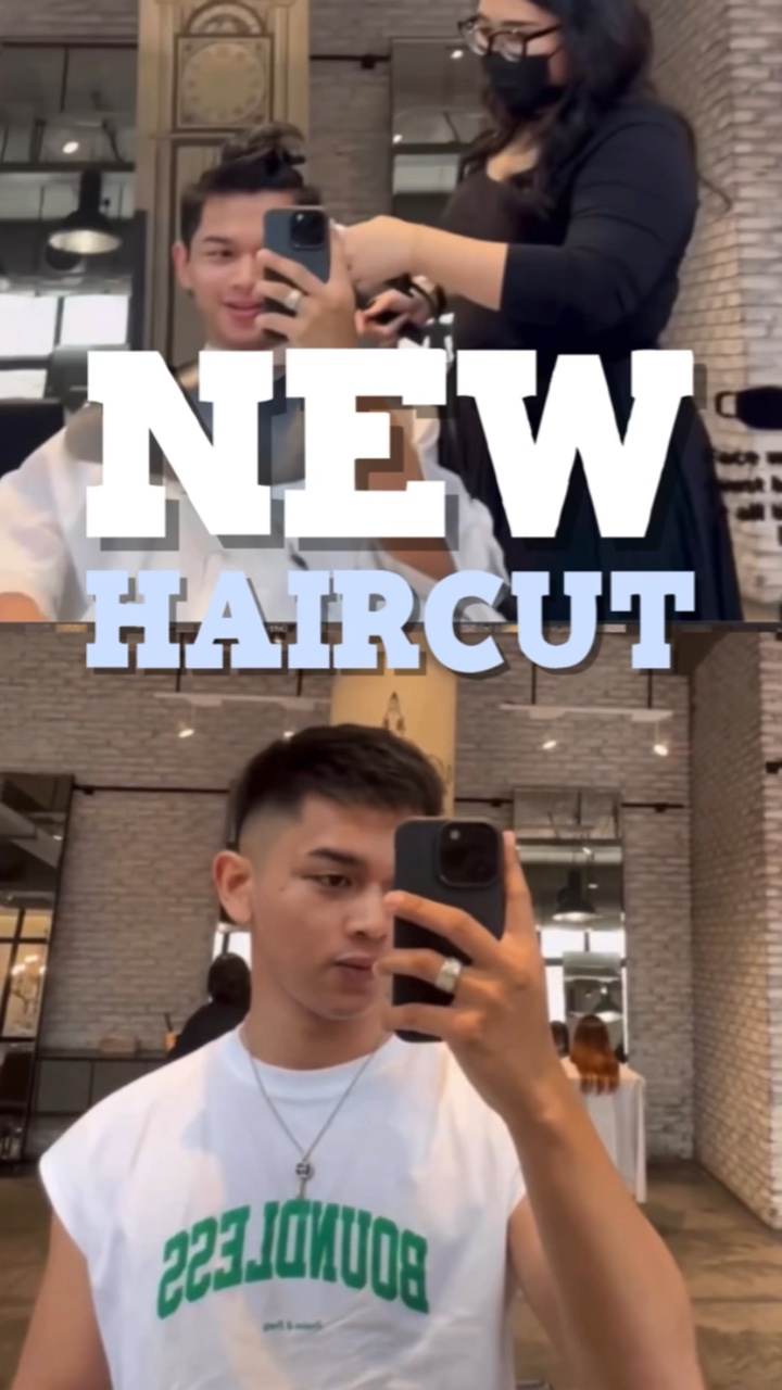 Nouvelle coupe de cheveux
