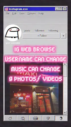 Web browse IG