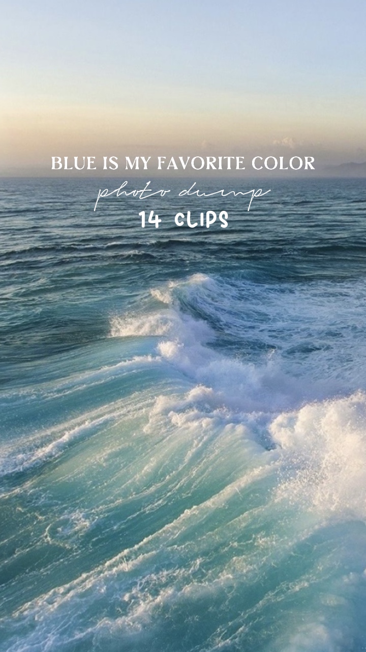 Blau ist..