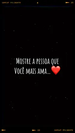 Pessoa que vc ama❤️