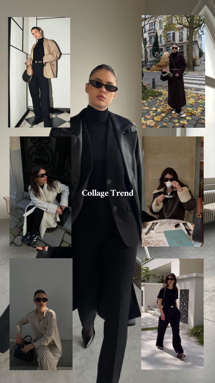 Tendencia de collage
