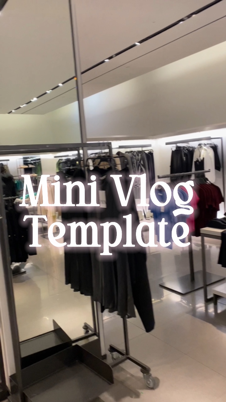 Mini Vlog Şablonu 