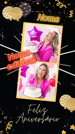 ANIVERSÁRIO c/ Nome