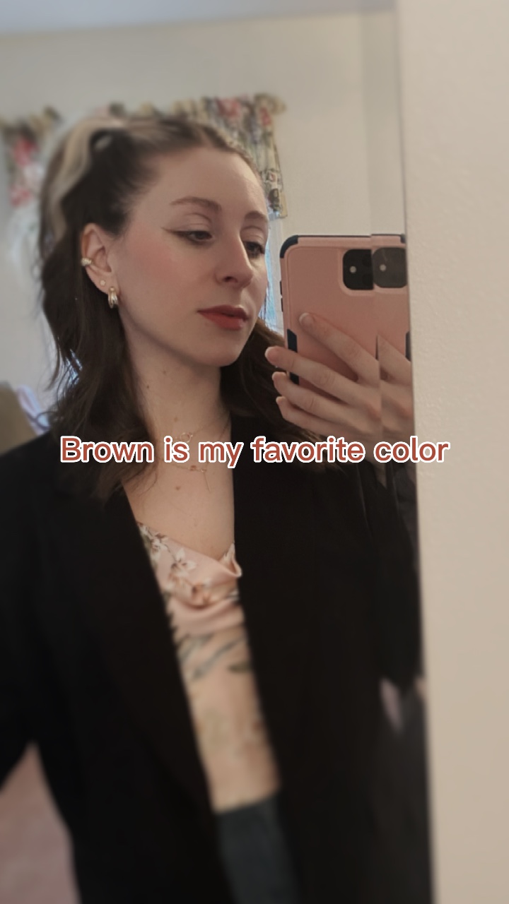 Braun ist mein Favorit