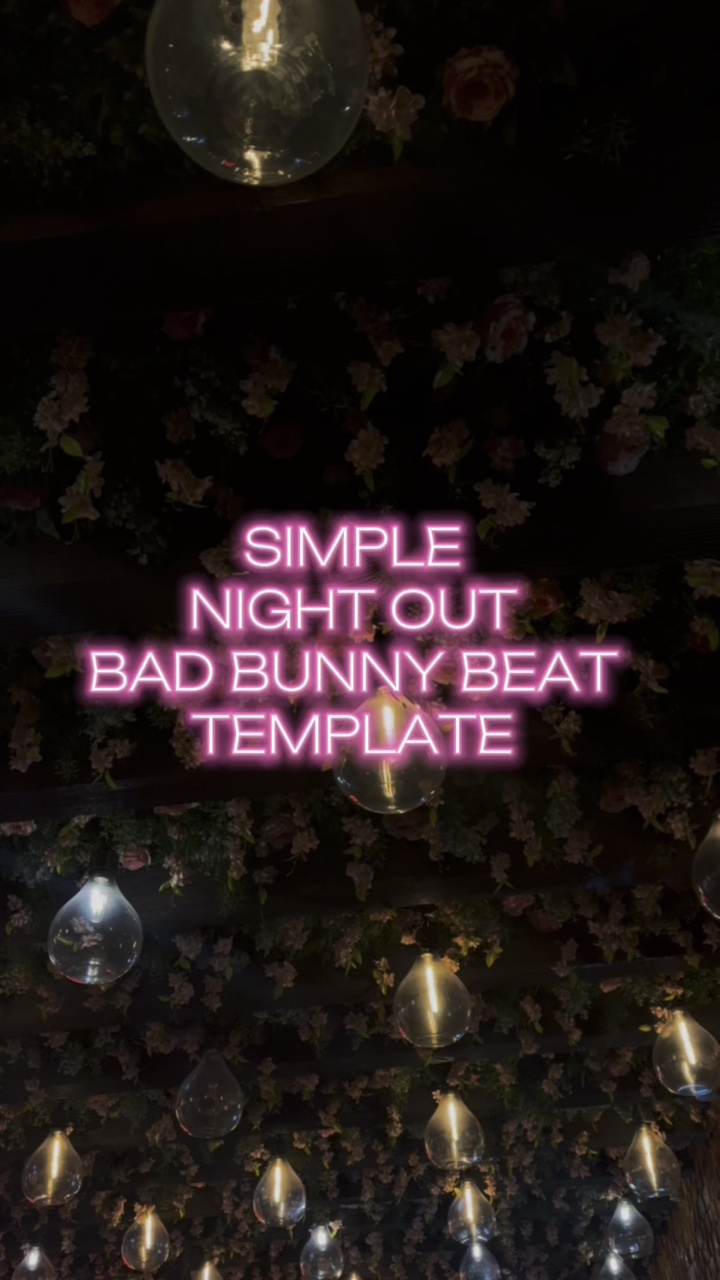 BAD BUNNY BEAT TEMP