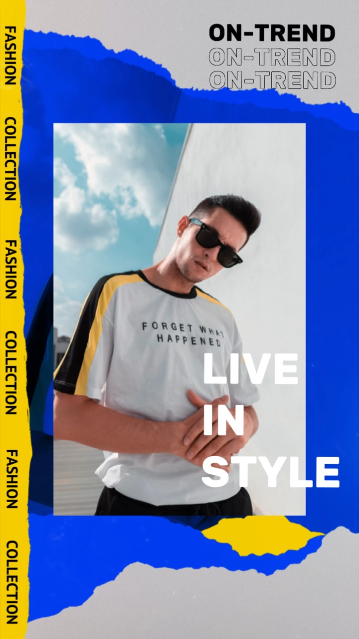 Présentoir de vêtements à la mode