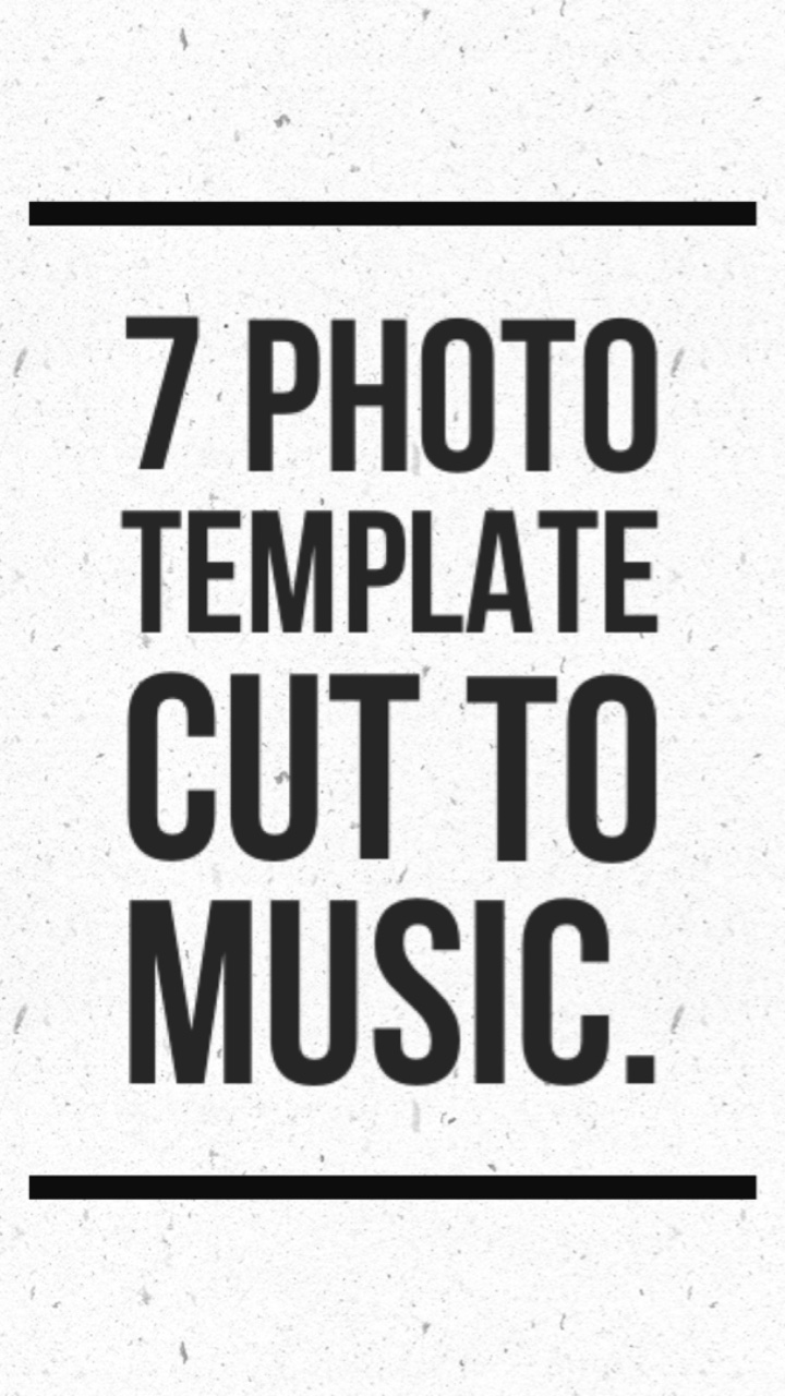 7 Photo Template