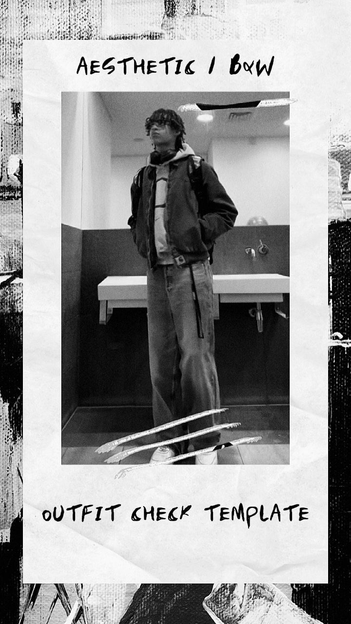 Outfit check | B&W 📸