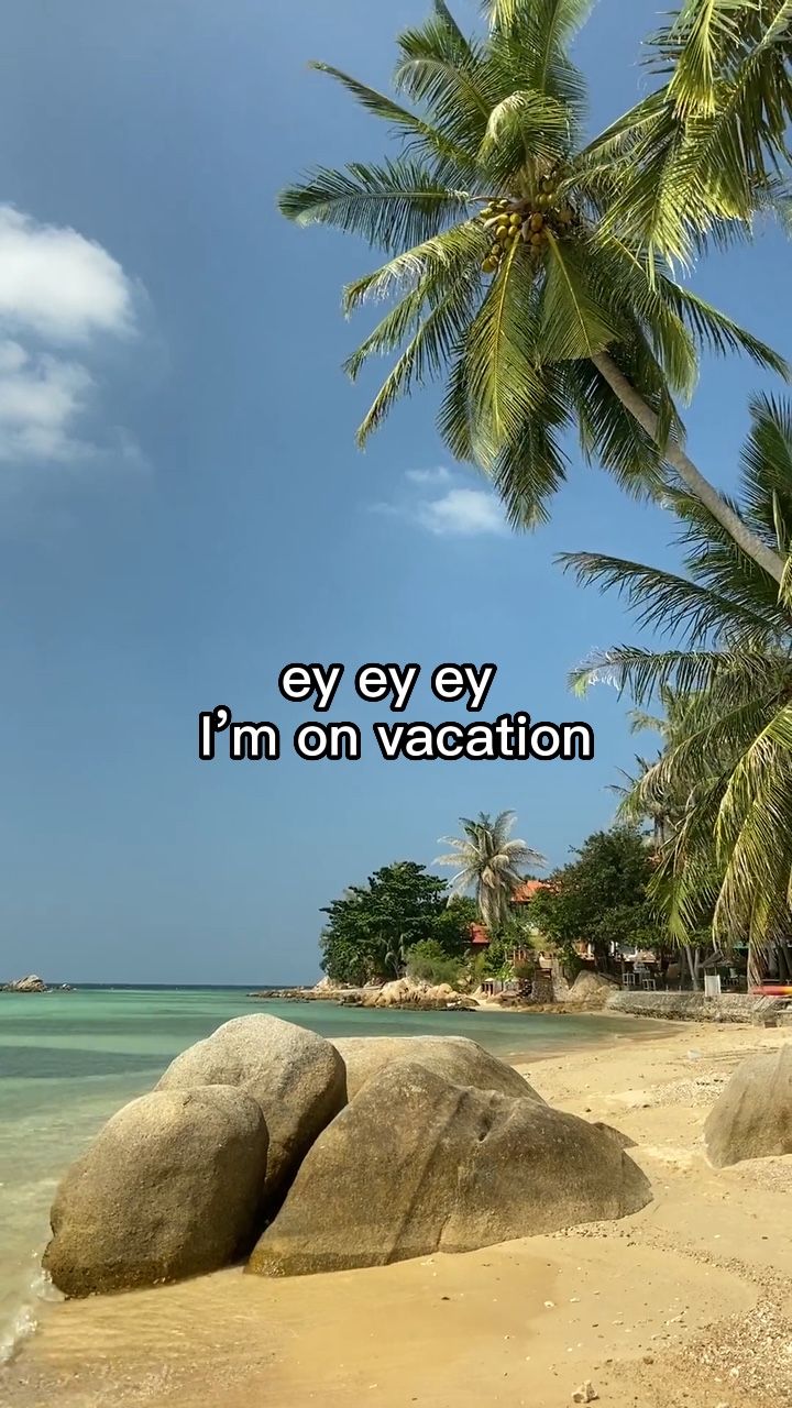 Ich bin im Urlaub 