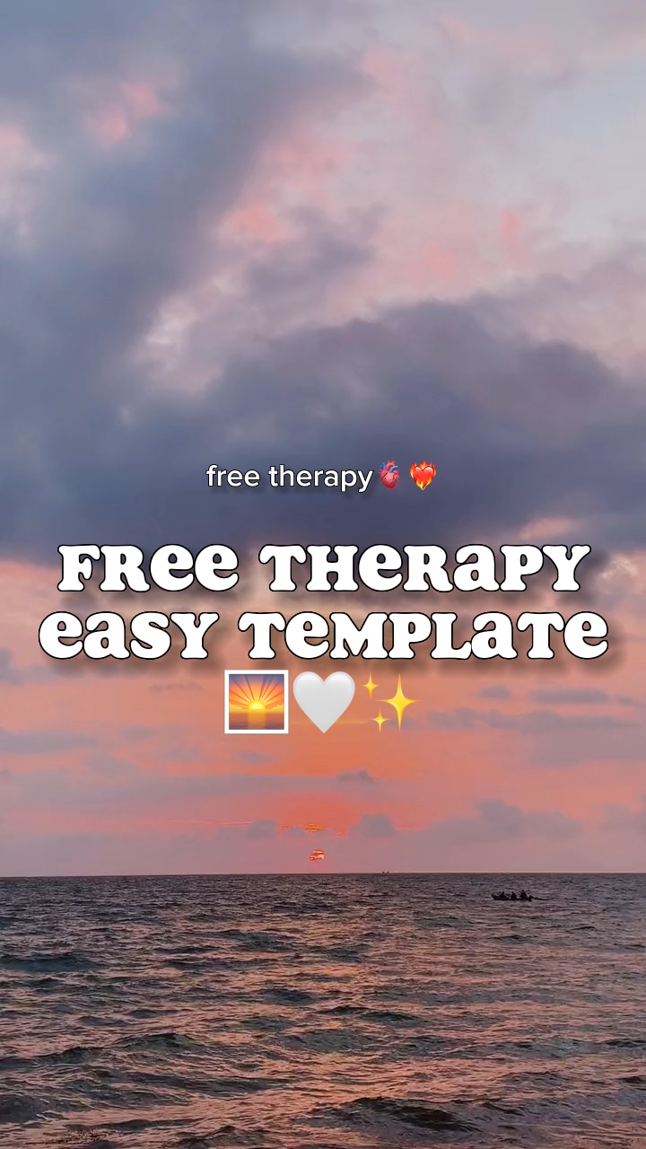 Free therapy🌅