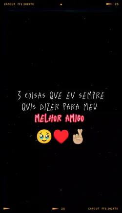melhor amigo.a.