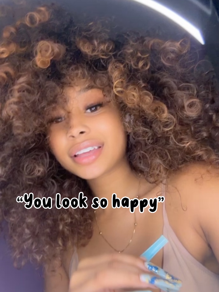 You look so happy 😊
