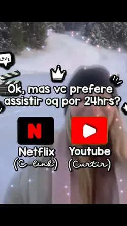 Netflix ou YouTube?