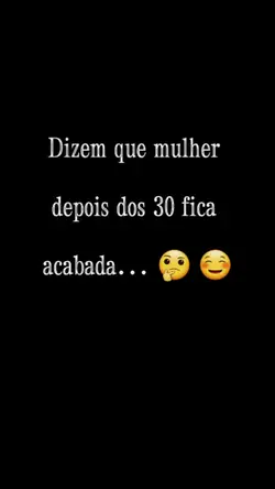 Depois dos 30