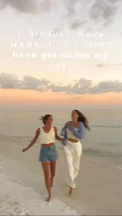 holding my hand 