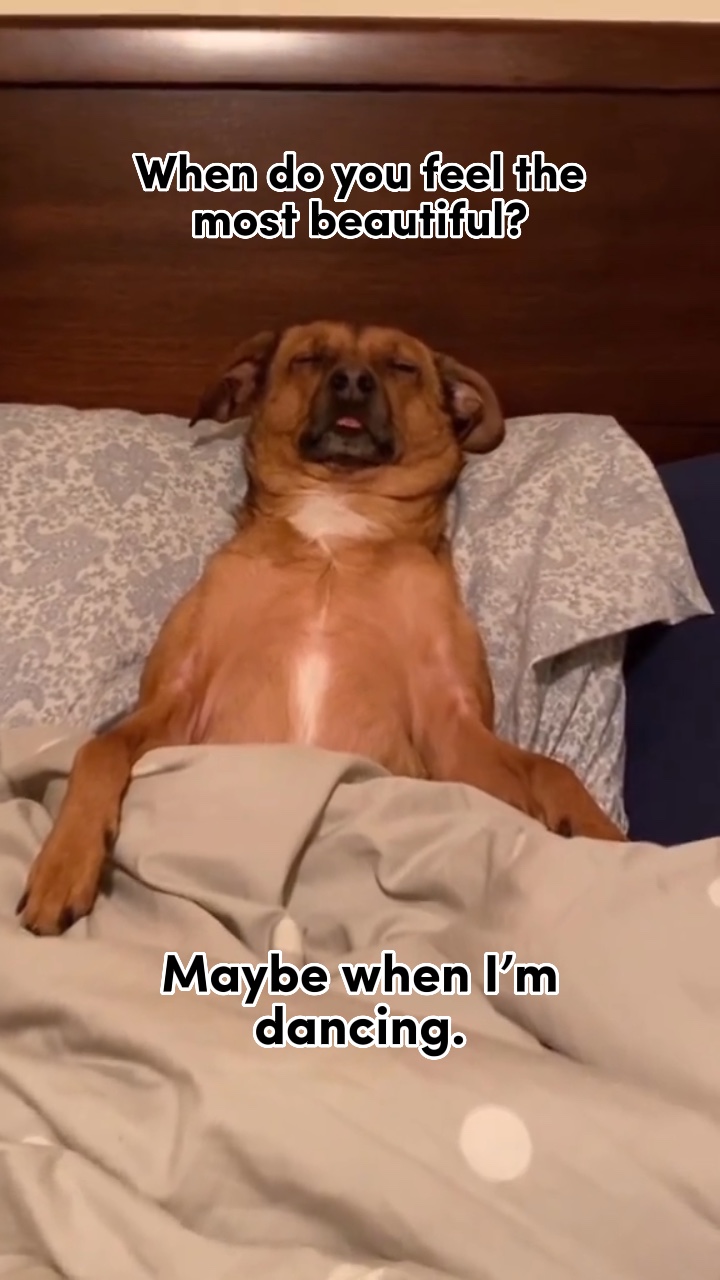 When I’m dancing