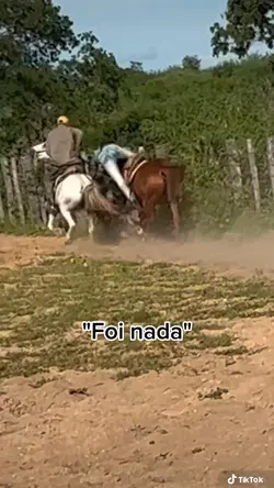 Foi nada, se jogou.
