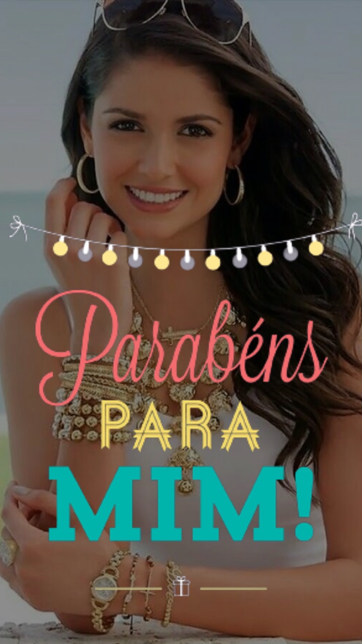 PARABÉNS PRA MIM