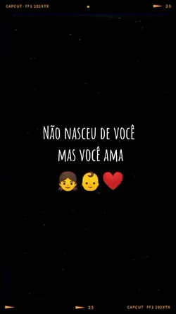 não nasceu de mim 