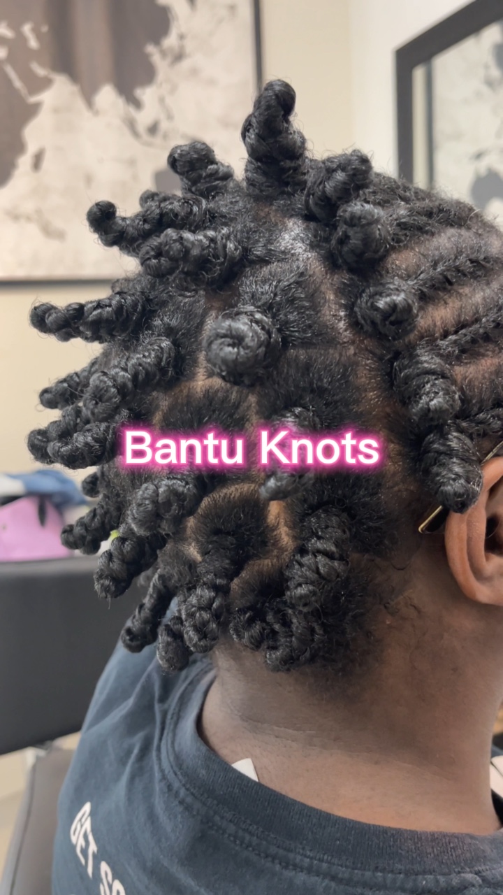 Bantu Knoten Haar